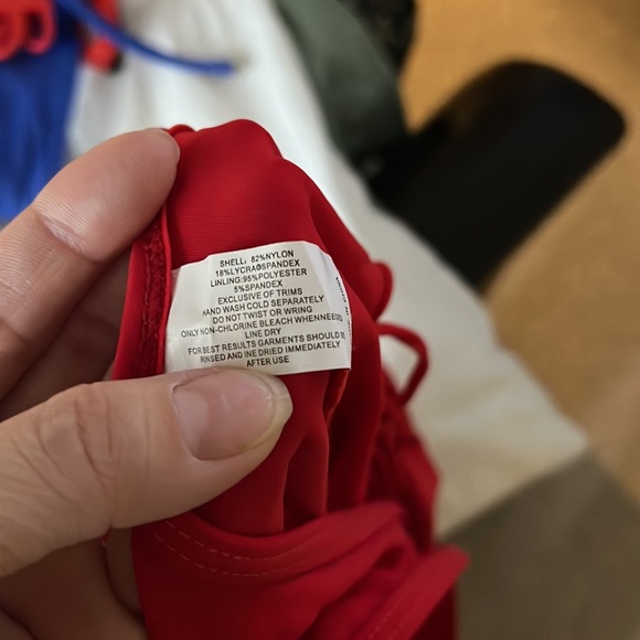 Red one piece!! - Picture 3 of 3